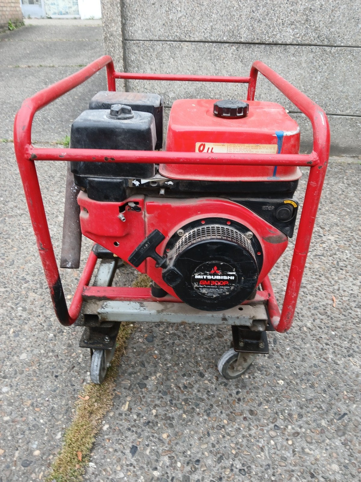 stroomgenerator, Ophalen, Gebruikt, Elektrisch startend, Benzine