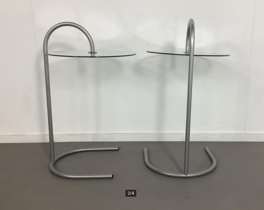 IKEA - Tjord Bjorklund - Table d'appoint (2) - Ry, Maison & Meubles, Tables | Tables d'appoint, Rond, Verre, Enlèvement ou Envoi