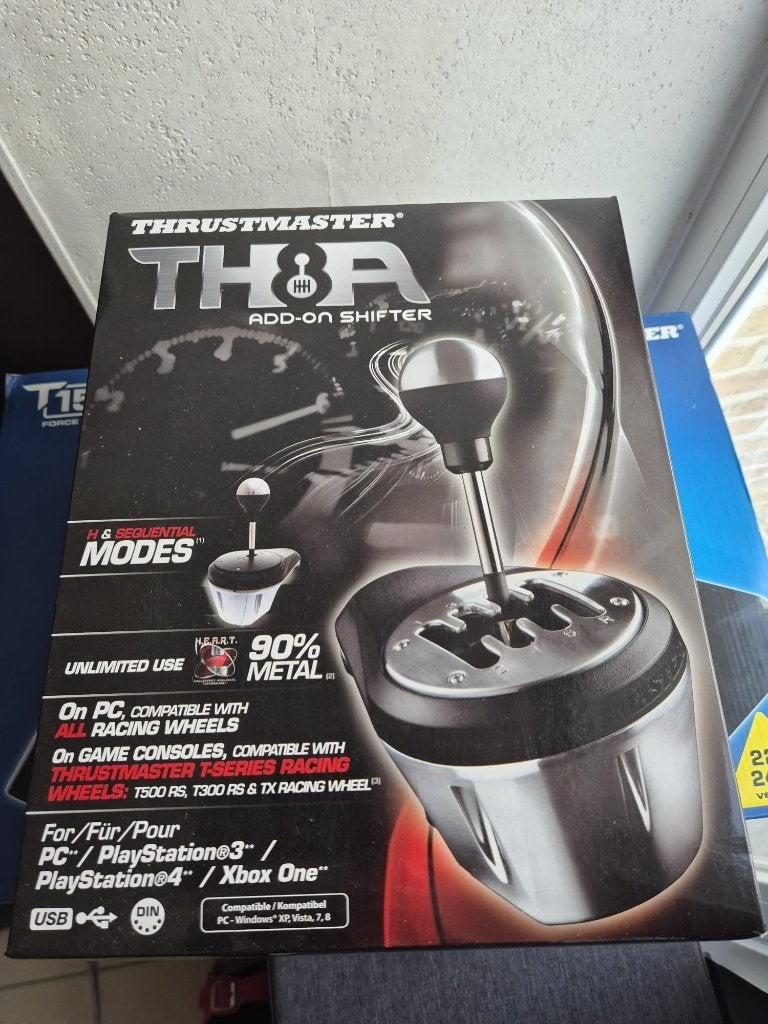 Thrustmaster Th8a shifter, Games en Spelcomputers, Ophalen, PlayStation, Zo goed als nieuw, Shifter