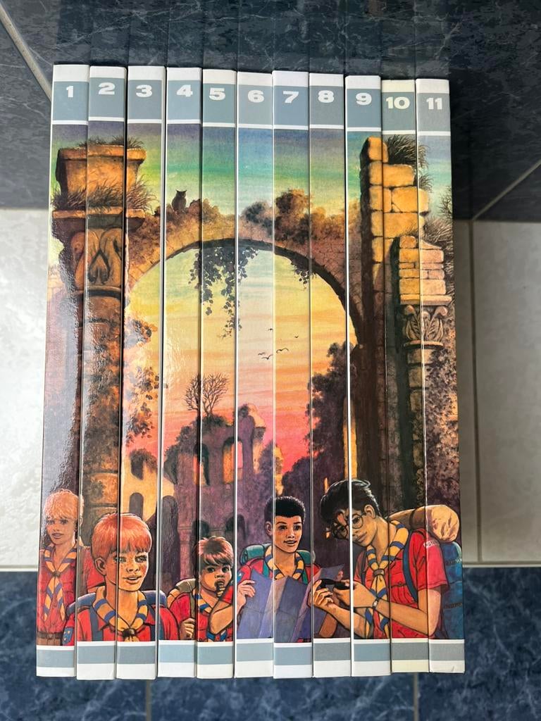 11 tomes collection tout mitacq (patrouille dès castors), Livres, Série complète ou Série, Enlèvement, Comme neuf
