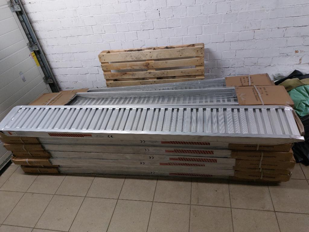 Rijplaatset CE gekeurd draagvermogen 3000kg alu T-ALR1500, Ophalen