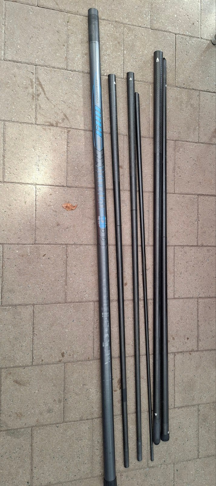 garbolino hengel met 3 topsets, Watersport en Boten, Ophalen, Gebruikt, Vaste hengel