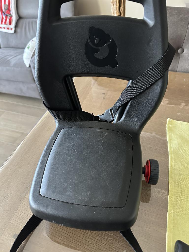 Qibbel Junior 6+ Fietsstoel, Ophalen, Achterzitje, Voetsteuntjes, 15 t/m 36 kg