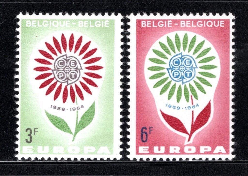 1298/1299 MNH 1964 - Europe., Timbres & Monnaies, Timbres | Europe | Belgique, Neuf, Enlèvement ou Envoi, Non oblitéré, Europe