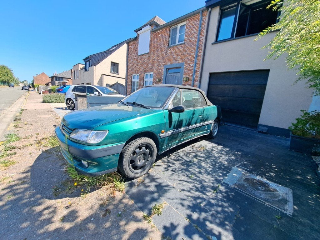Peugeot 306 Roland Garros Cabriolet Pininfarina, Cabriolet, 5 zetels, Particulier, Groen
