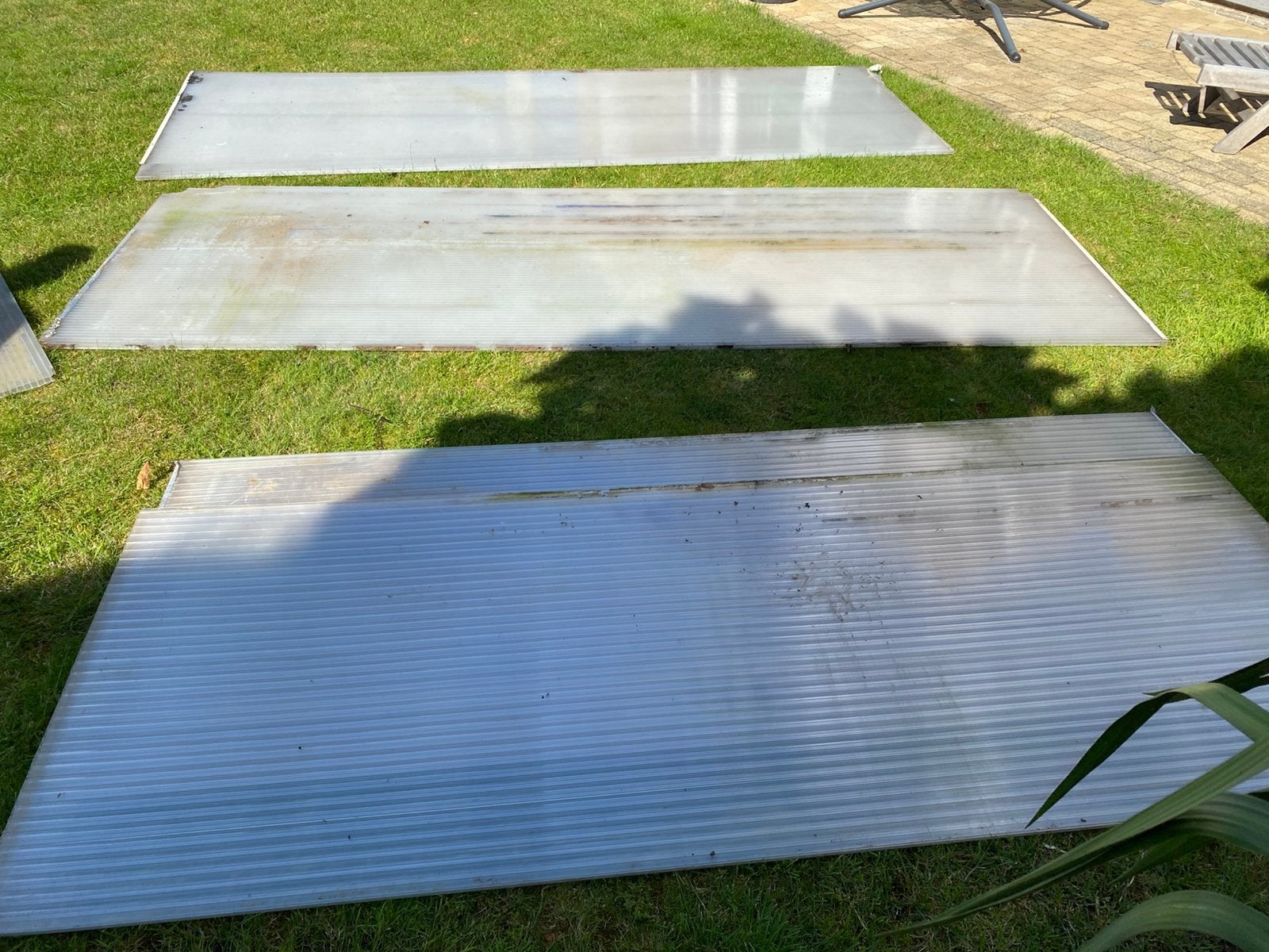 Polycarbonaat platen, Doe-het-zelf en Bouw, Dakpannen en Dakbedekking, Ophalen, Gebruikt