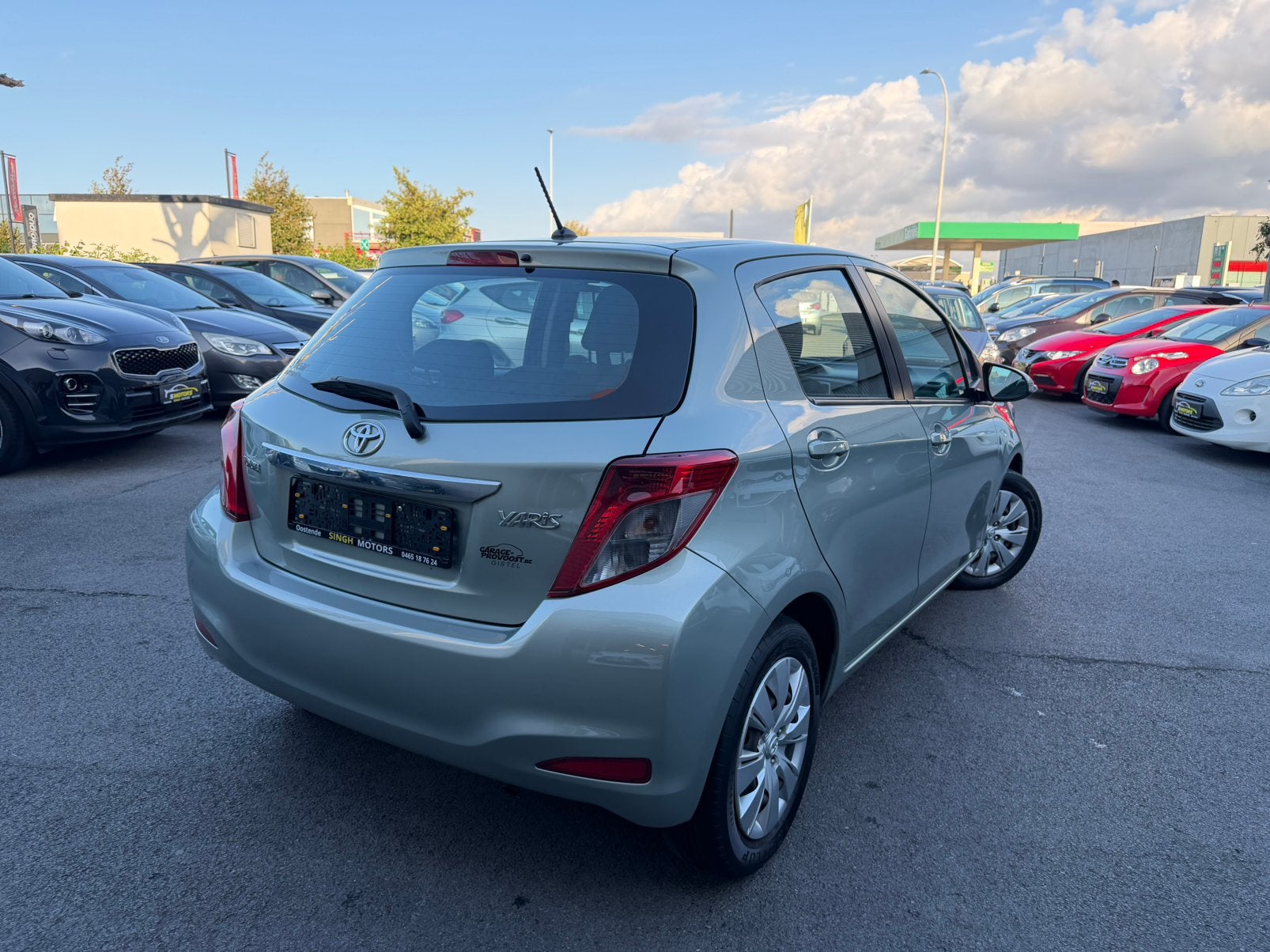 Toyota Yaris 1.4D | Airco | Gps | Camera | Keuring+Carpass |, Autos, Euro 5, Entreprise, Autres couleurs, 5 portes