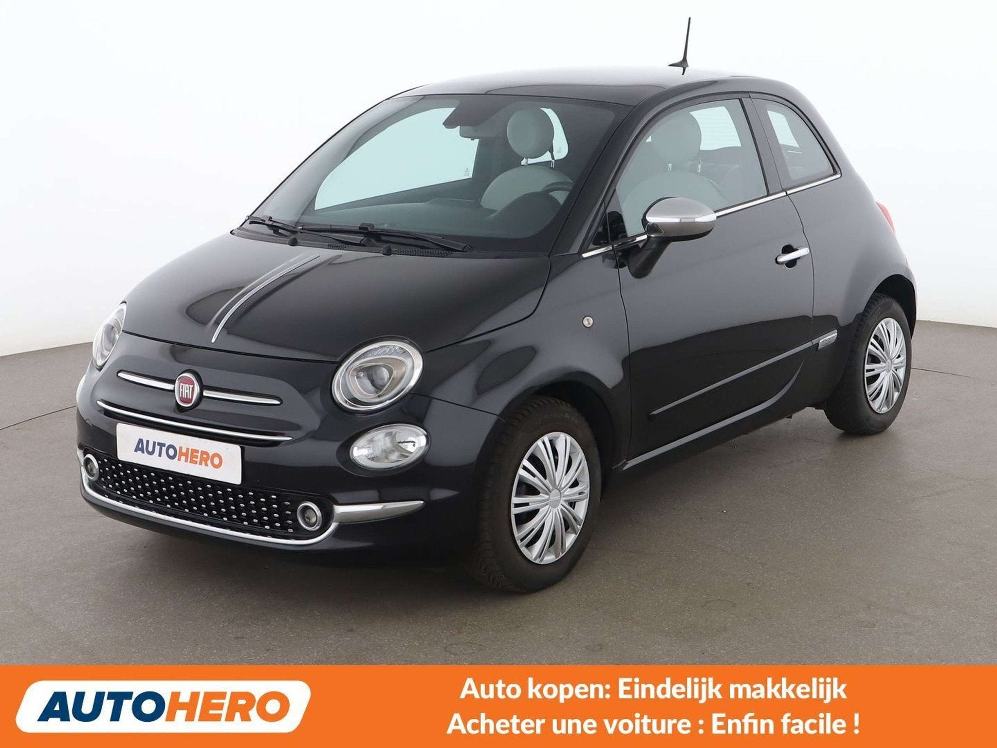 Fiat 500 1.2 Star (bj 2020), Auto's, Fiat, Voorwielaandrijving, 4 zetels, Gebruikt, Zwart