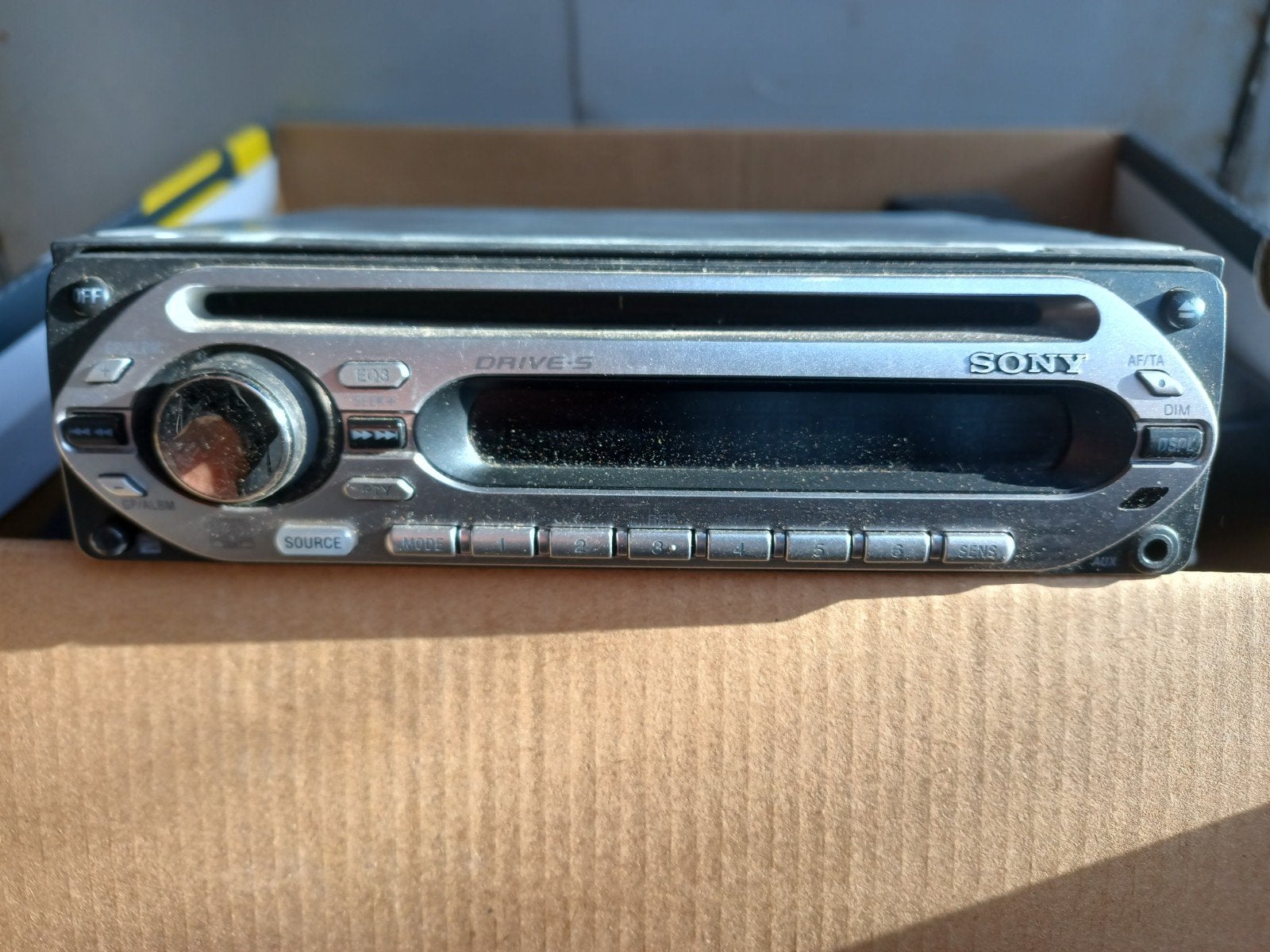 Radio Sony CDX-GT200S et enceintes XS-F1222, Ophalen of Verzenden, Gebruikt