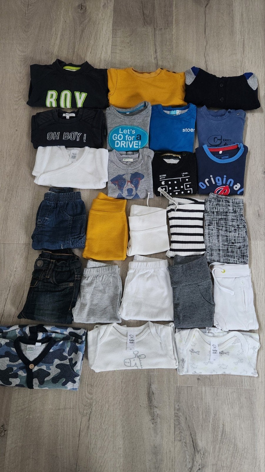pakketje jongenskledij herfst/winter maat 50/56, Kinderen en Baby's, Kinderkleding | Kinder-kledingpakketten, Ophalen of Verzenden