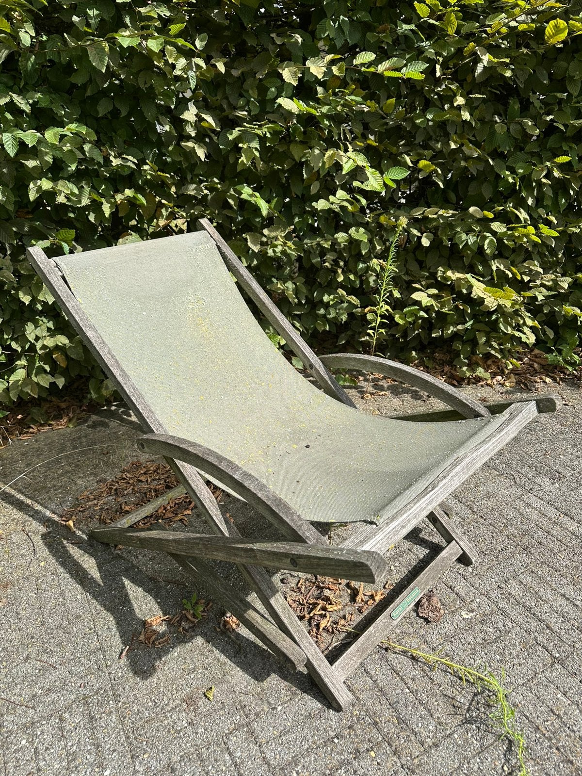 Royal Botania Ligstoel, Ophalen, Gebruikt, Teakhout, Verstelbaar