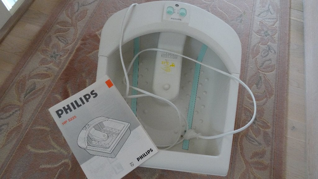MASSAGE PIEDS PHILIPS HP5225, Enlèvement, Comme neuf, Soin des mains et des pieds