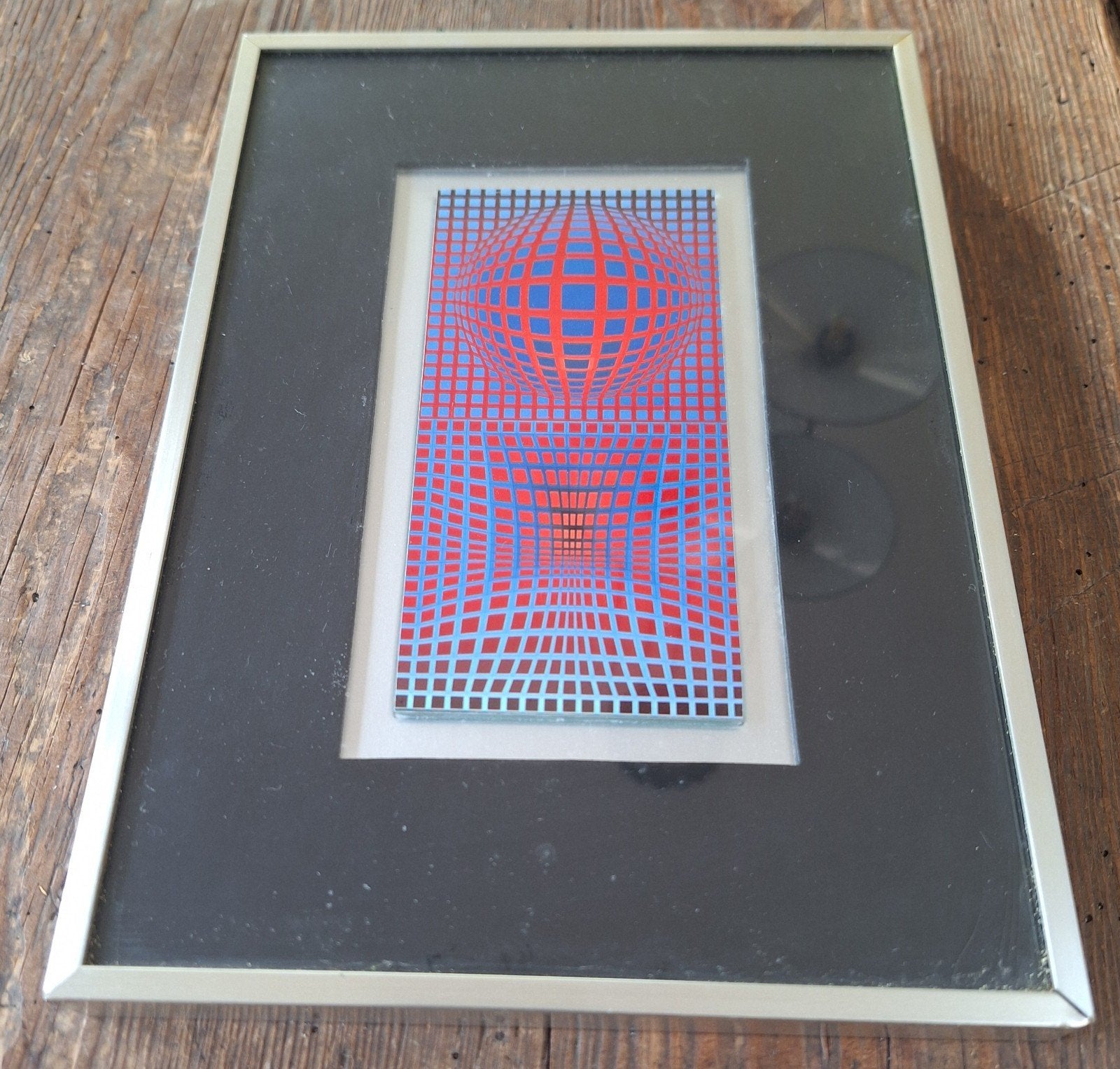 Vasarely werk, Ophalen of Verzenden