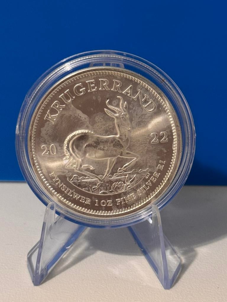 2022 Krugerrand 1 oz 999 zilver, Ophalen, Zilver