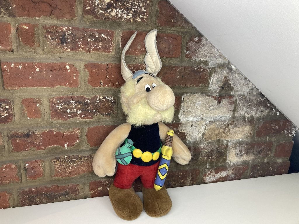 Peluche Astérix, Enlèvement ou Envoi, Astérix et Obélix, Comme neuf, Statue ou Figurine