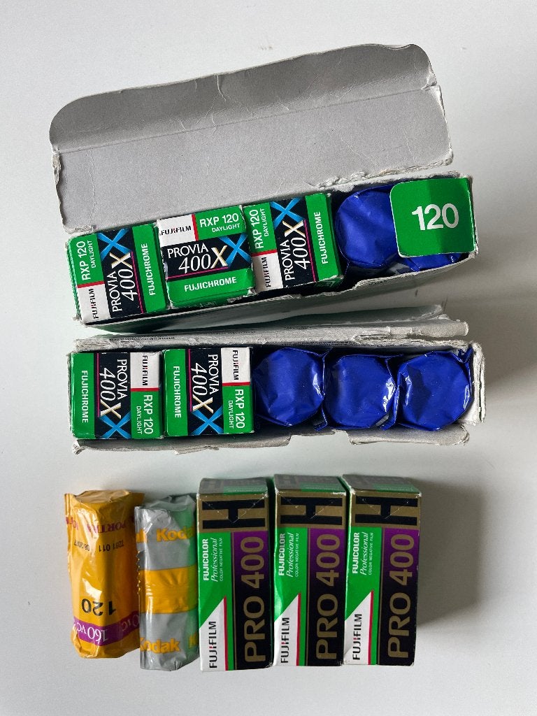 Provia 120 400ISO, Audio, Tv en Foto, Ophalen of Verzenden, Gebruikt, Fuji