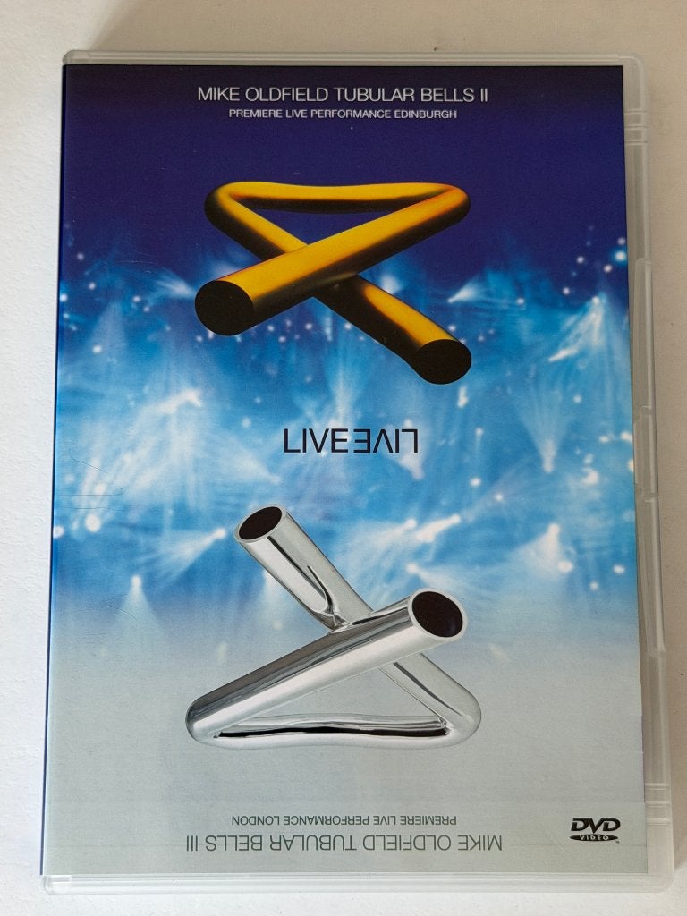 Mike Oldfield – Tubular Bells II & III Live (DVD), Cd's en Dvd's, Dvd's | Muziek en Concerten, Alle leeftijden, Ophalen of Verzenden