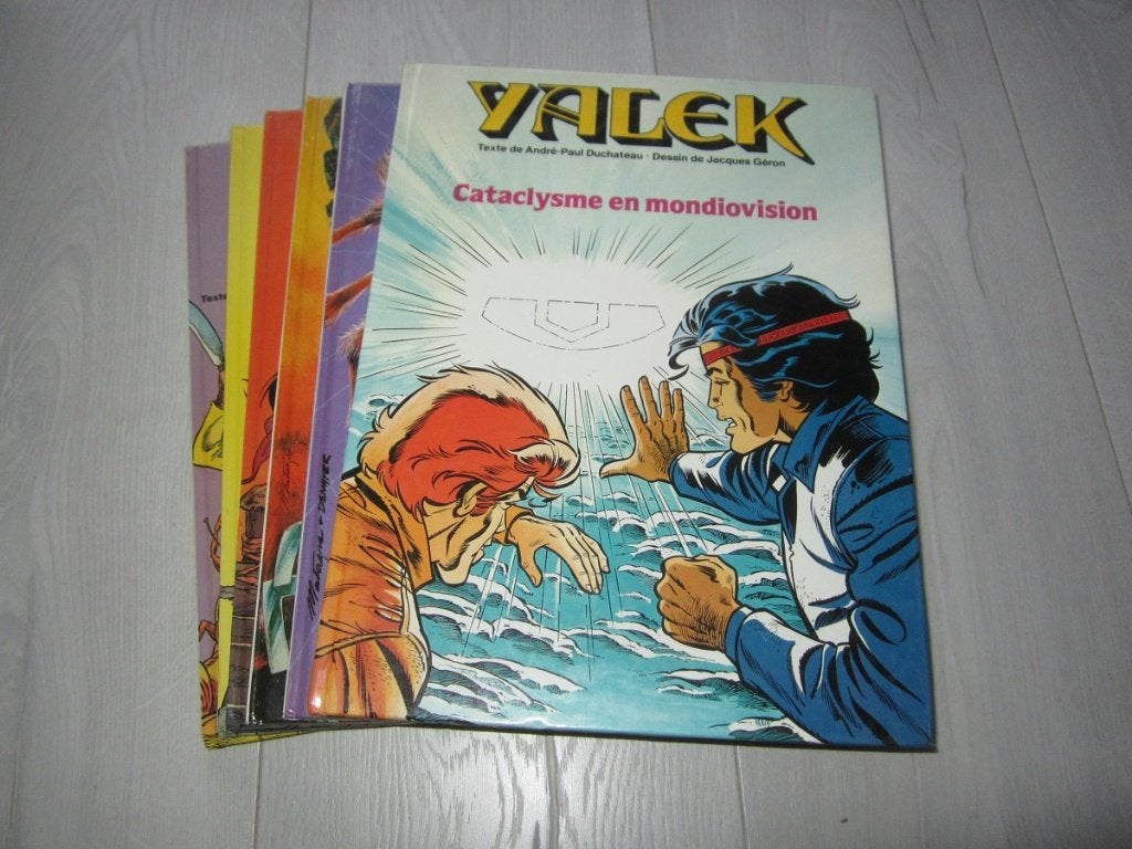 Yalek - cartonnées - 4,00Eur / pièce, Boeken, Meerdere stripboeken, Ophalen of Verzenden, Zo goed als nieuw, Duchâteau/Denayer