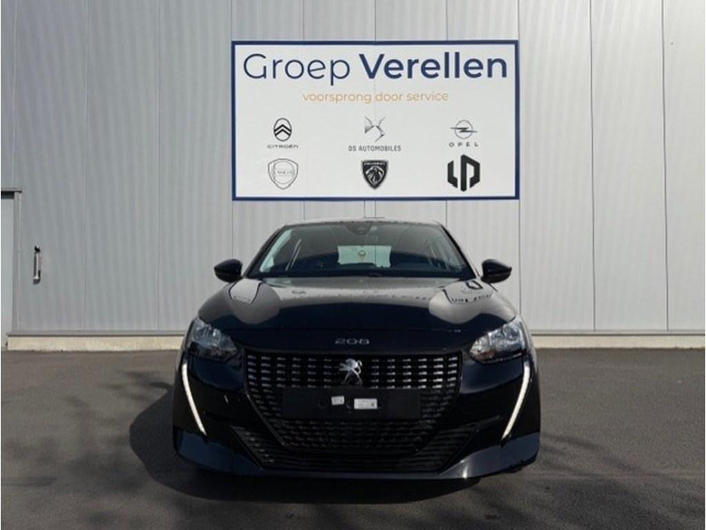 Peugeot 208 PureTech S&S Style EAT8, Automaat, Zwart, 100 pk, Bedrijf