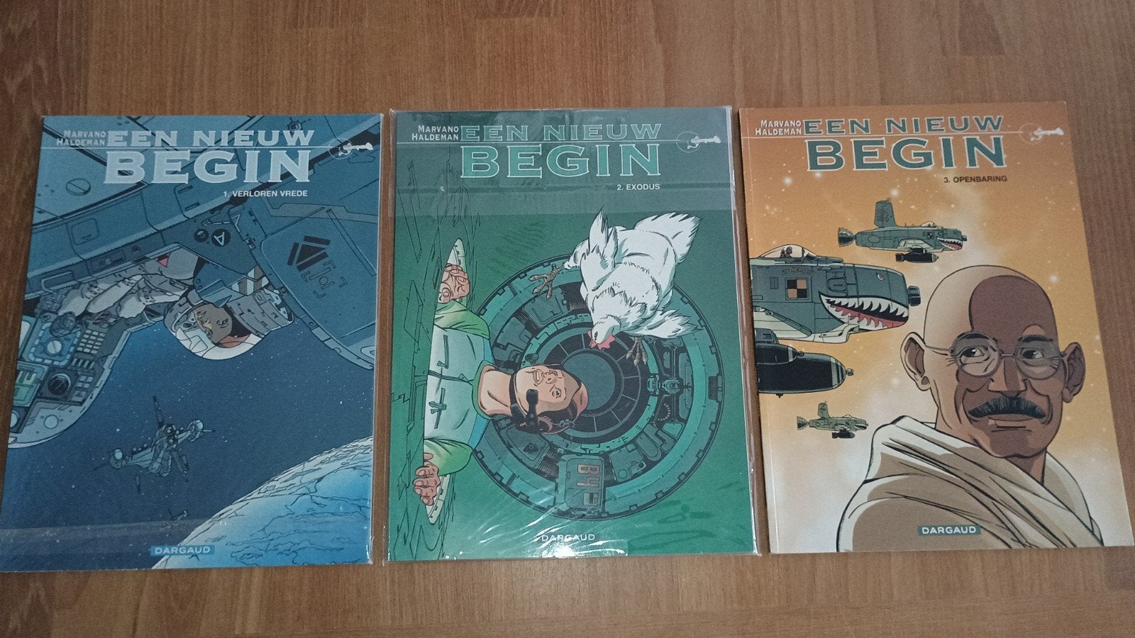 Een nieuw Begin SF-reeks 3 albums, Boeken, Stripverhalen, Ophalen of Verzenden, Zo goed als nieuw