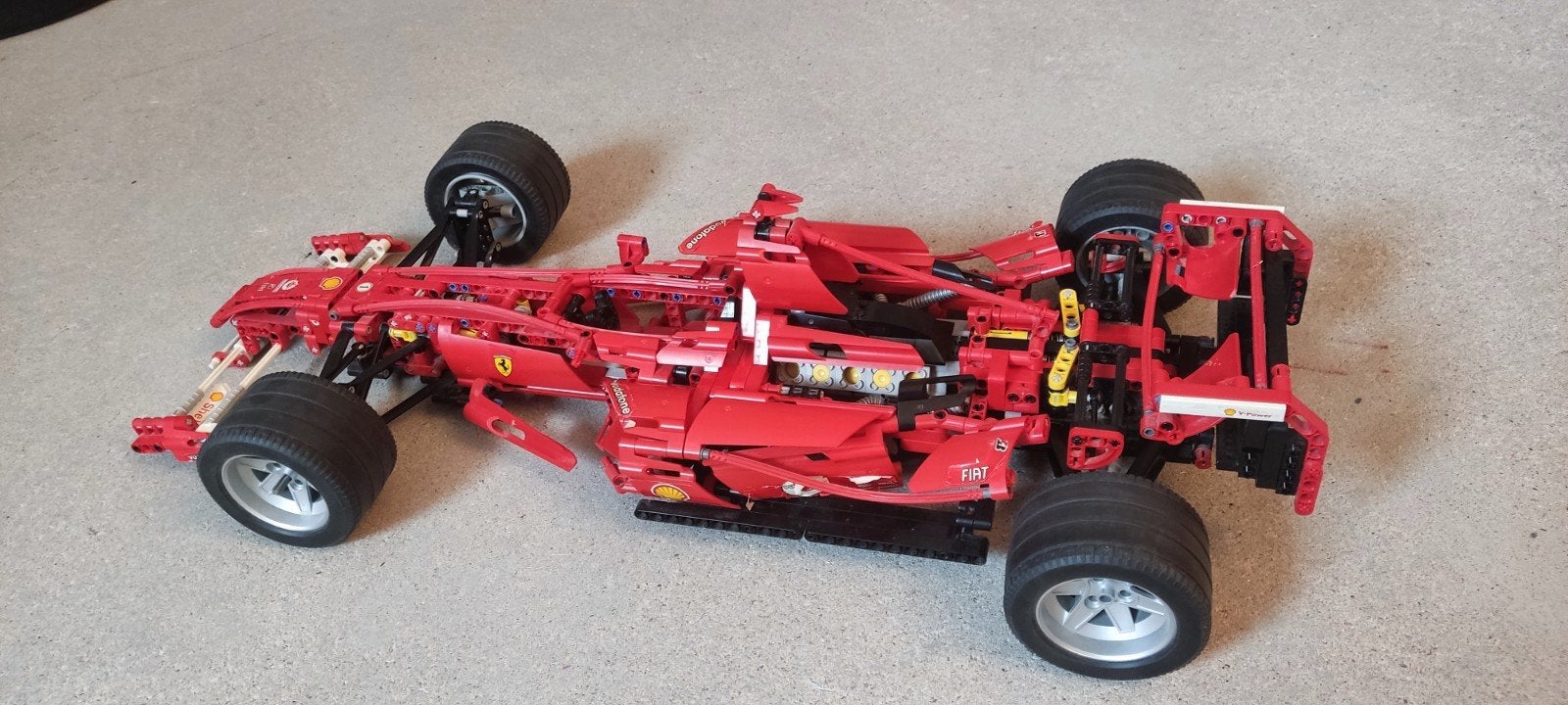 LEGO FERRARI 8674 F1 RACER 2006, Hobby & Loisirs créatifs, Voitures miniatures | 1:5 à 1:12, Enlèvement ou Envoi, Utilisé, 1:5 à 1:8