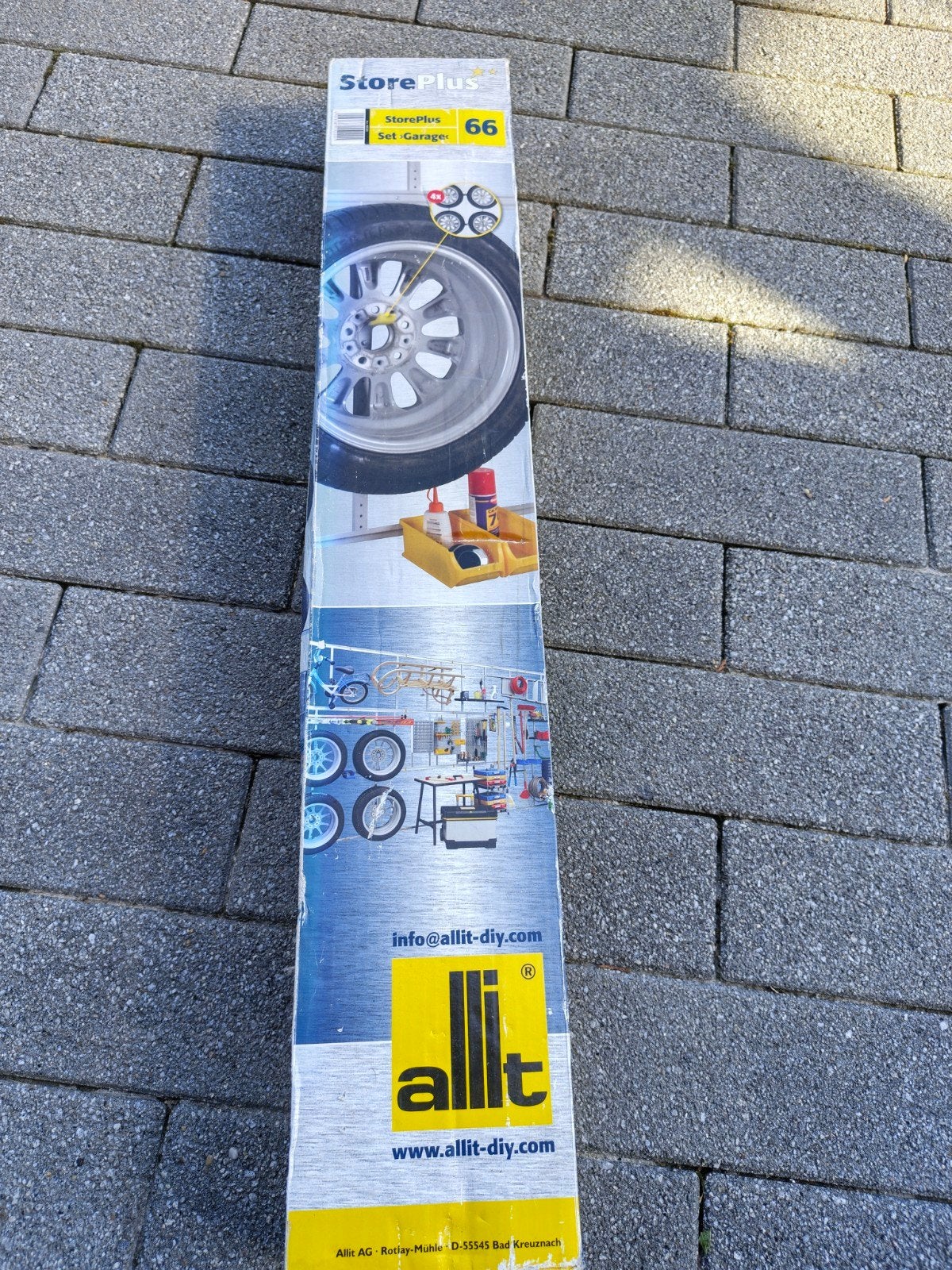 splinternieuwe store plus set, Ophalen