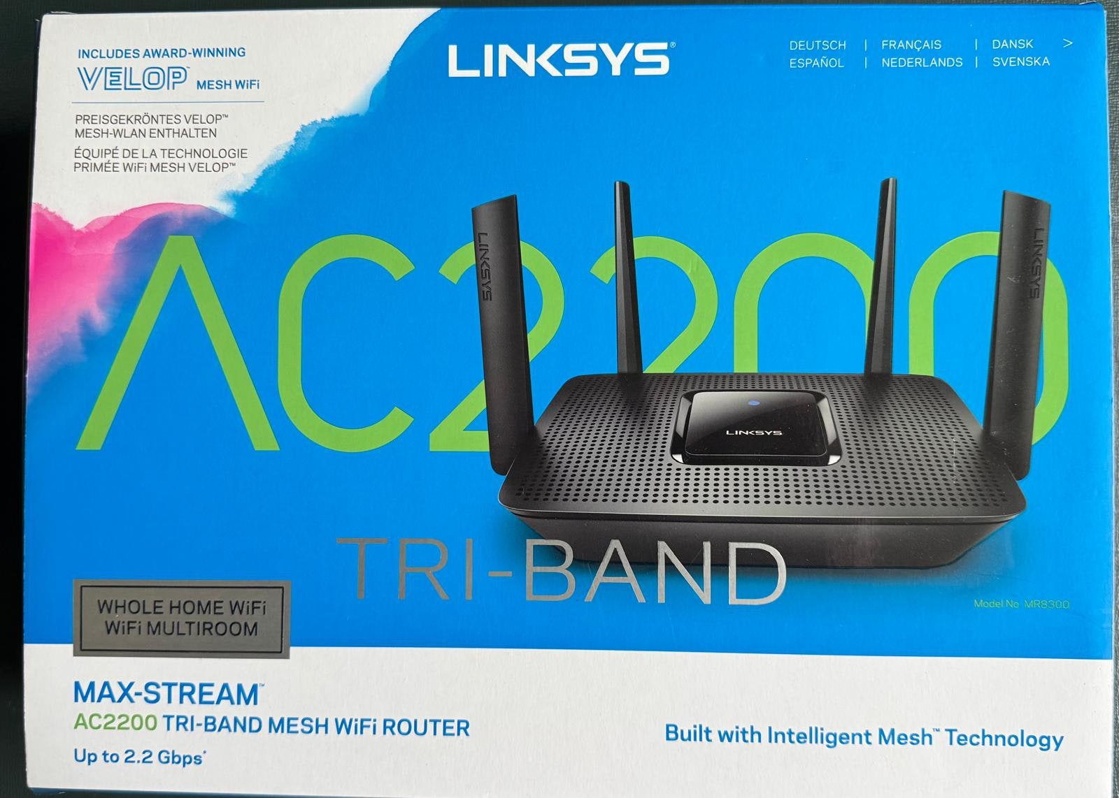 Modem-Router Linksys Tri-band, Ophalen, Zo goed als nieuw