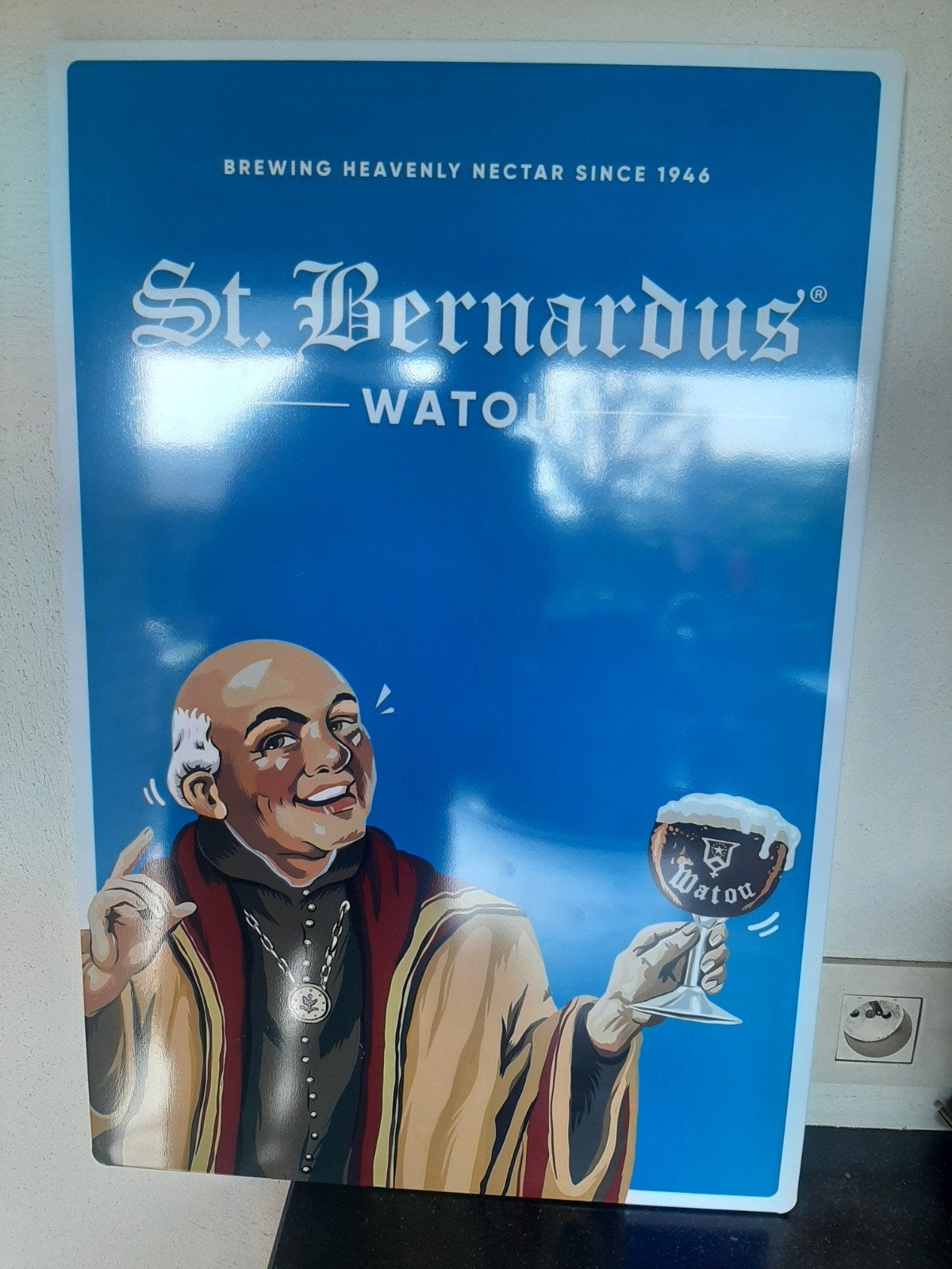 reclamebord, Collections, Marques de bière, Enlèvement, Neuf, Panneau, Plaque ou Plaquette publicitaire, Autres marques