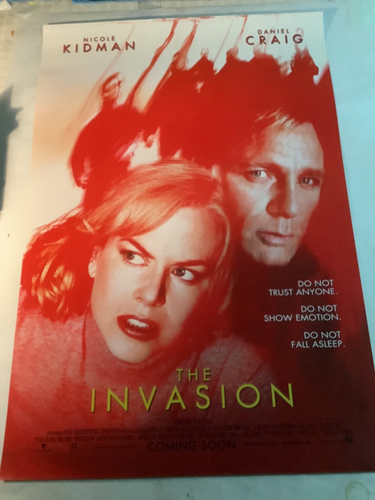 INVISION   USA FILMPOSTER    68,5-101,5 cm, Ophalen of Verzenden, Zo goed als nieuw