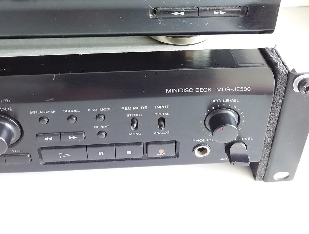 SONY MDS-JE500 Minidisc-speler, Audio, Tv en Foto, Walkmans, Discmans en Minidiscspelers, Minidisc-speler, Ophalen
