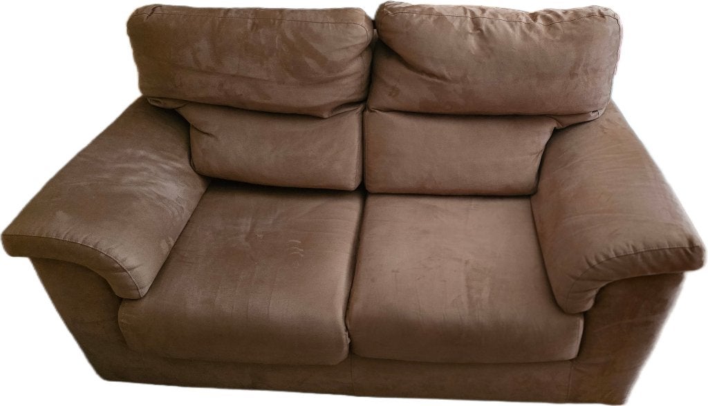 Sofa van Poltrones + bijpassende voetenbank, Huis en Inrichting, Zetels | Zetels, Gebruikt, Rechte bank, Driepersoons, 150 tot 200 cm