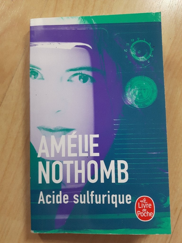 Acide sulfurique Amélie Nothomb, Enlèvement, Utilisé, Amélie Nothomb