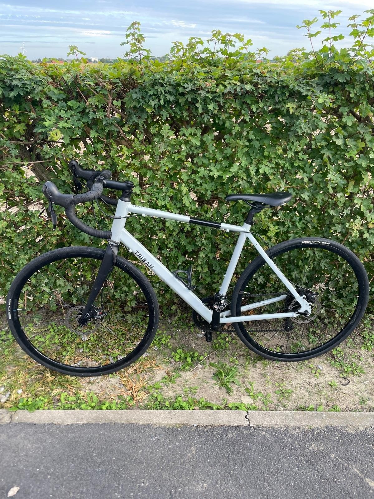 Triban RC 120 Racefiets, 28 inch, Carbon, Heren, Zo goed als nieuw