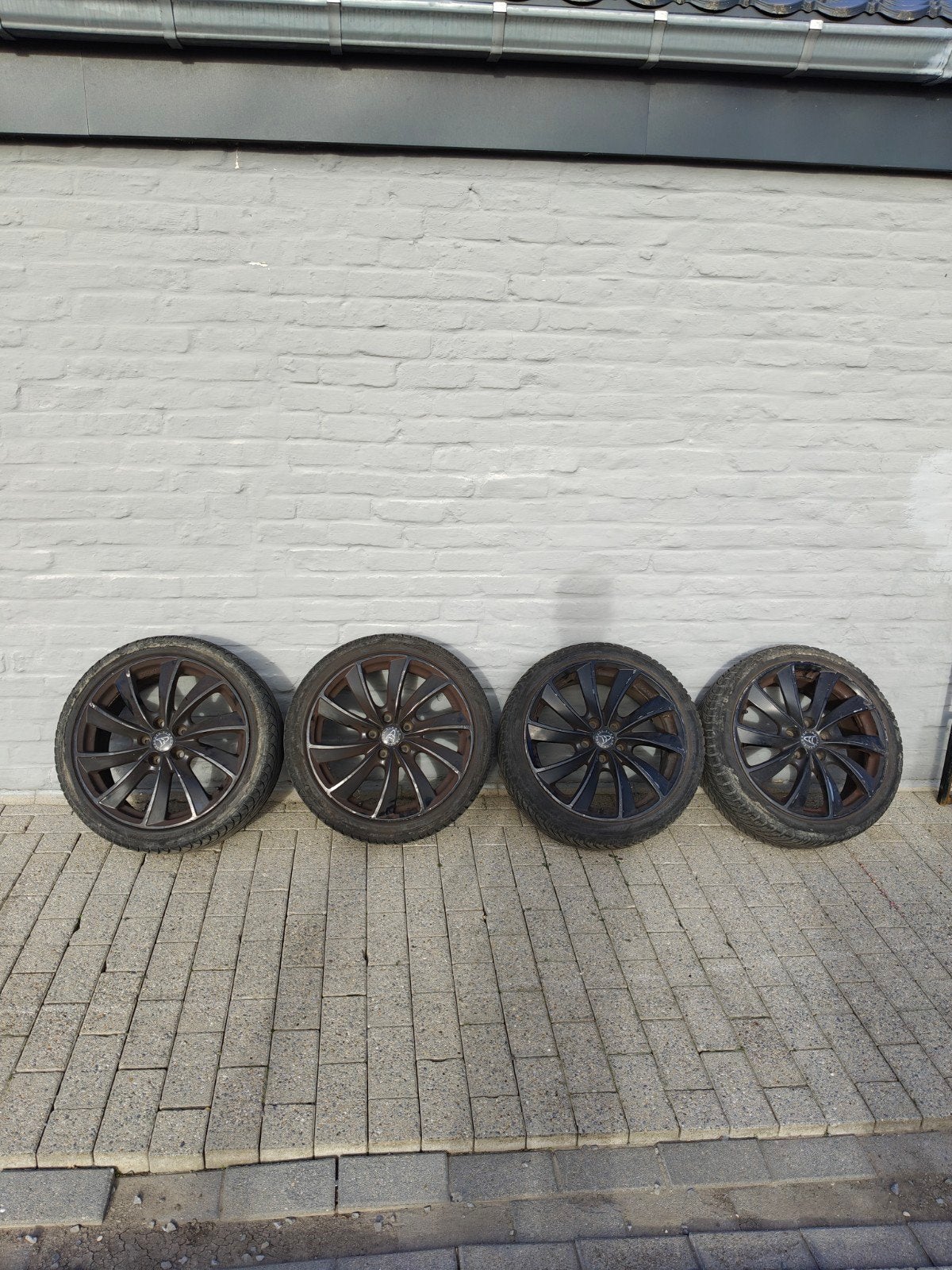 VW Scirocco look 5x112, Auto-onderdelen, Ophalen, 18 inch, Gebruikt, Banden en Velgen