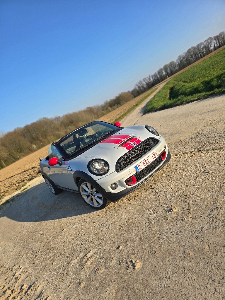Mini Roadster Cooper SD, Autos, Mini, Argent ou Gris, Achat, Boîte manuelle, Noir