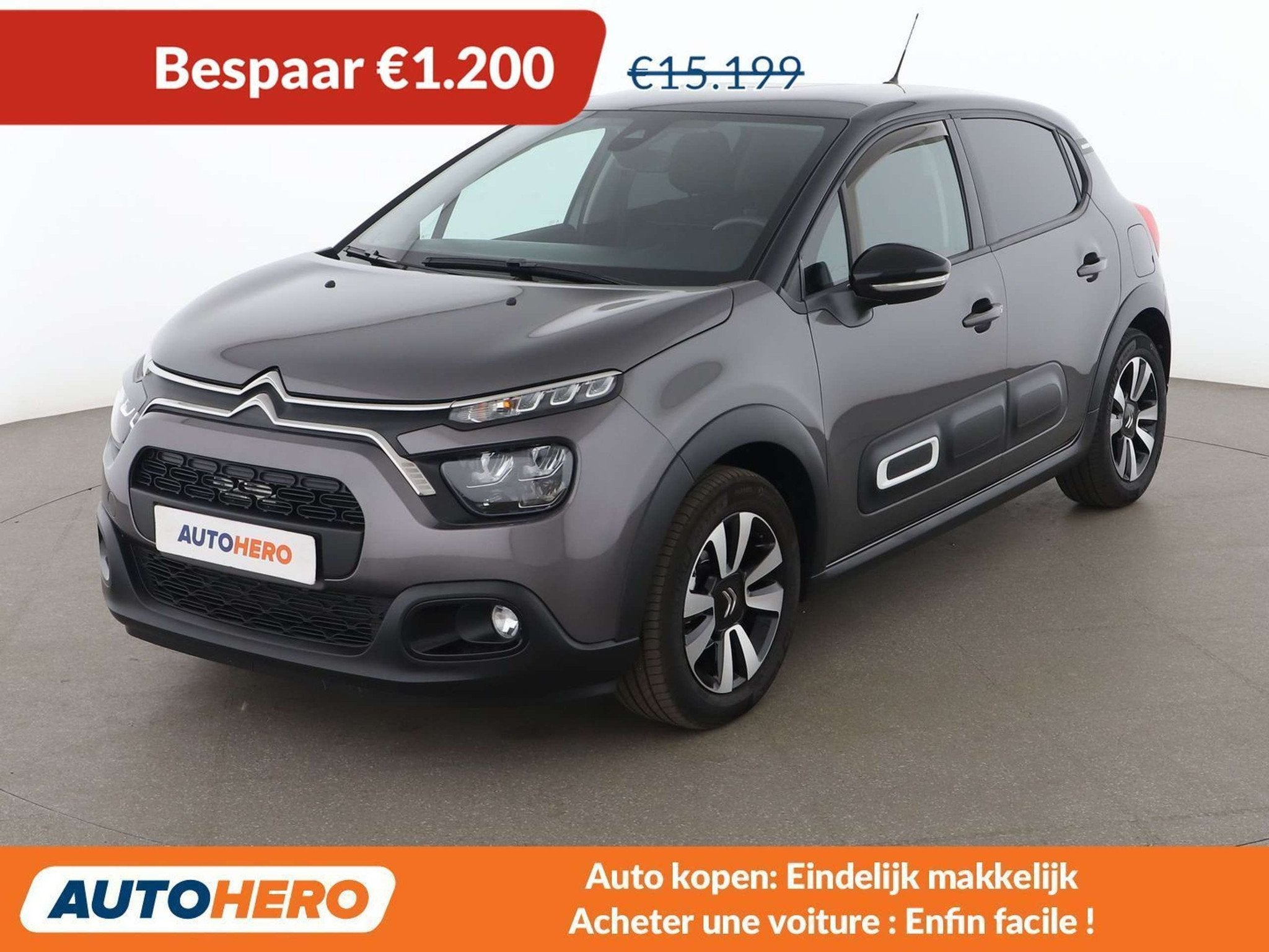 Citroën C3 1.2 PureTech Max (bj 2024, automaat), Auto's, Stof, Gebruikt, 1199 cc, 1165 kg