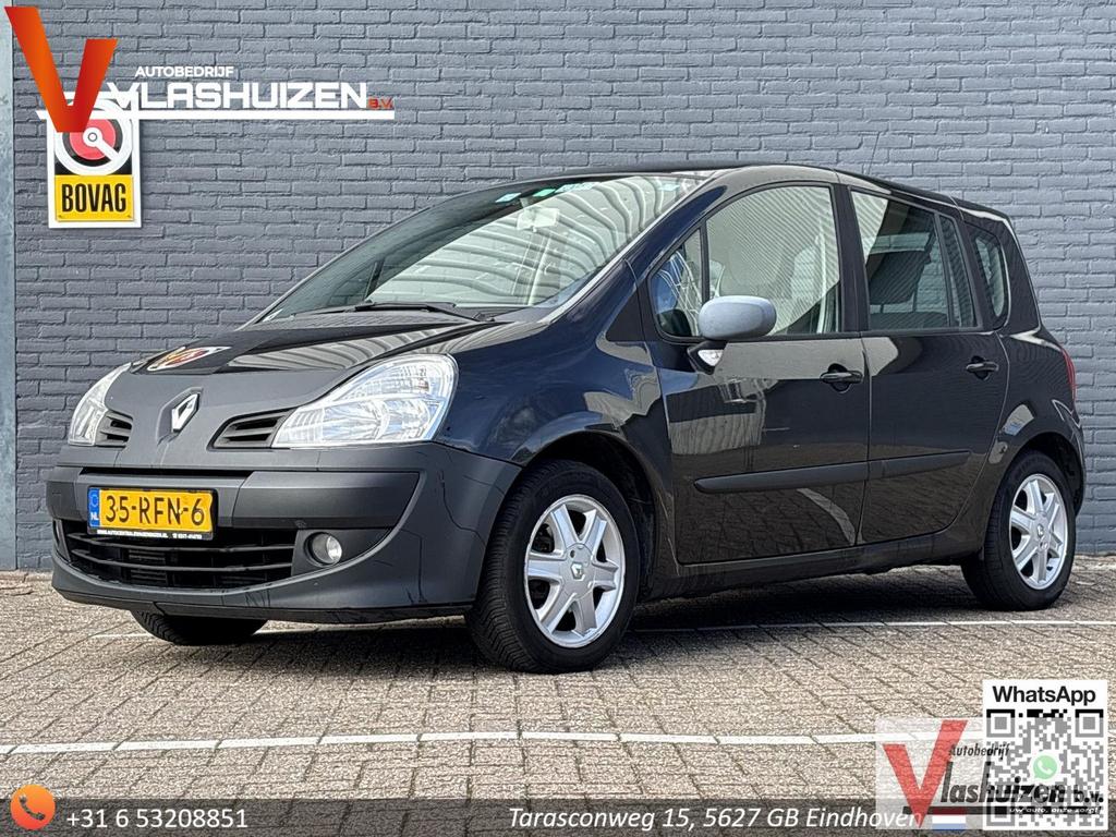 Renault Grand Modus 1.5 dCi Dynamique | Airco | Cruise | Tre, Auto's, Renault, Monovolume, Startonderbreker, Zwart, Bedrijf