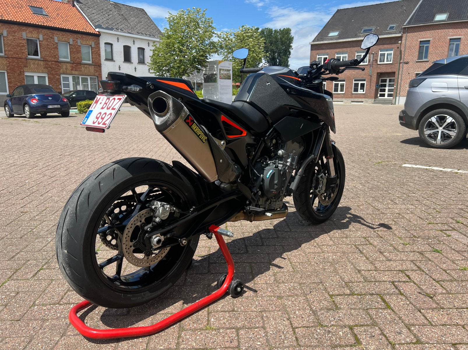 KTM Duke 790L (A2) 2019 – Tech Pack & Track Pack – Akrapovič, 2 cilinders, Occasion, Minimaal motorrijbewijs A2, 12 t/m 35 kW