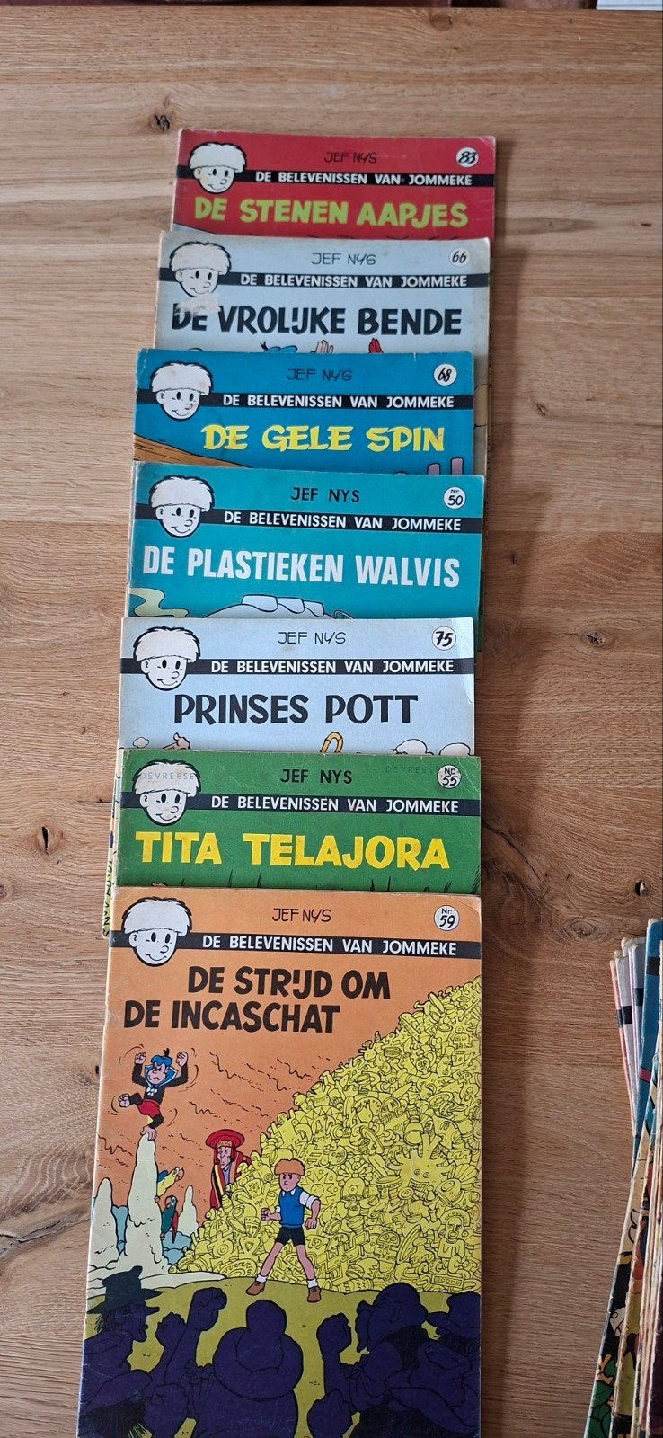 strips allerlei deel 1, Ophalen