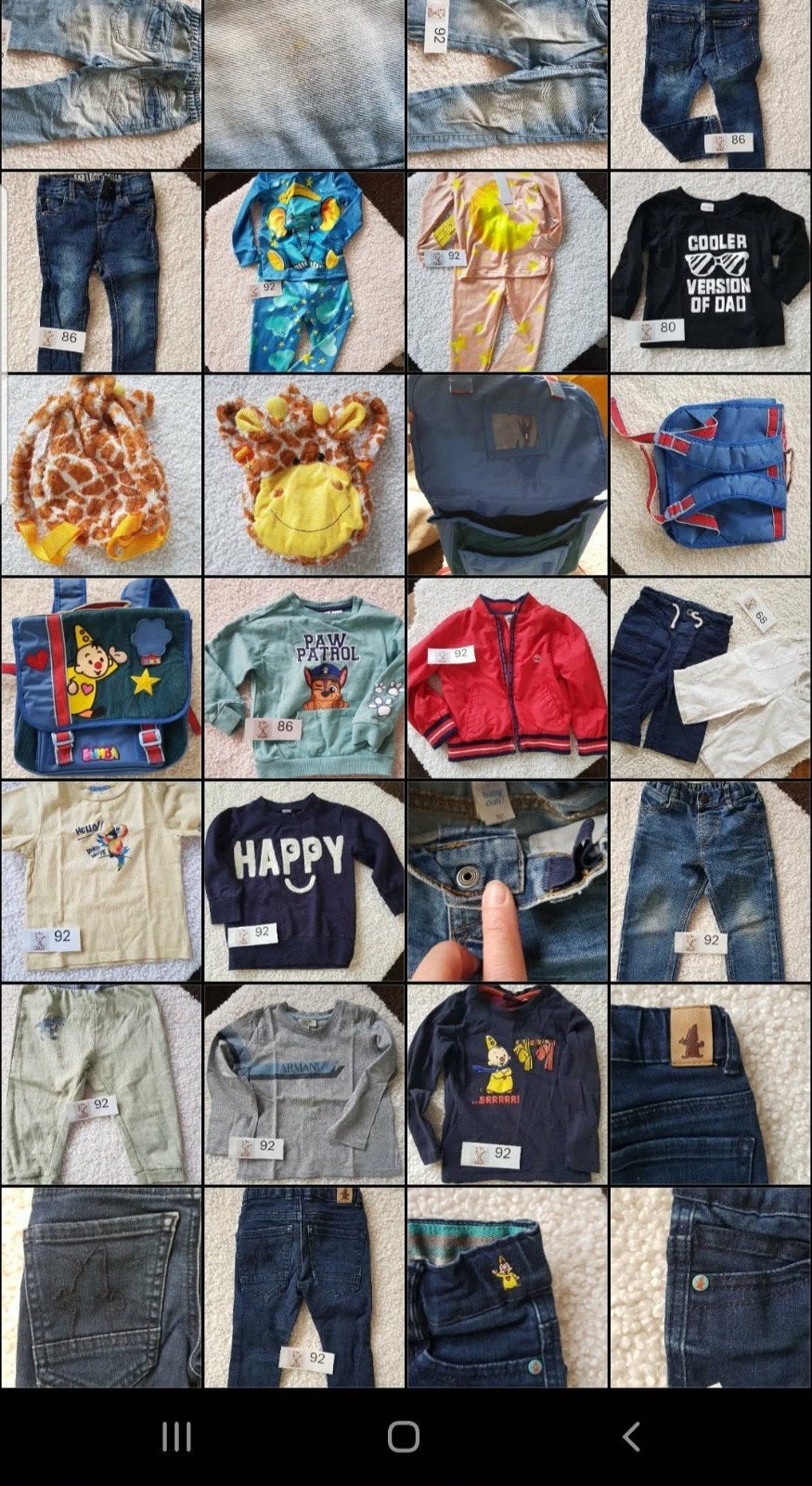 Opruiming kleerkast, heel veel kleren, dekentjes,  schoenen, Kinderen en Baby's, Babykleding | Maat 86, Ophalen