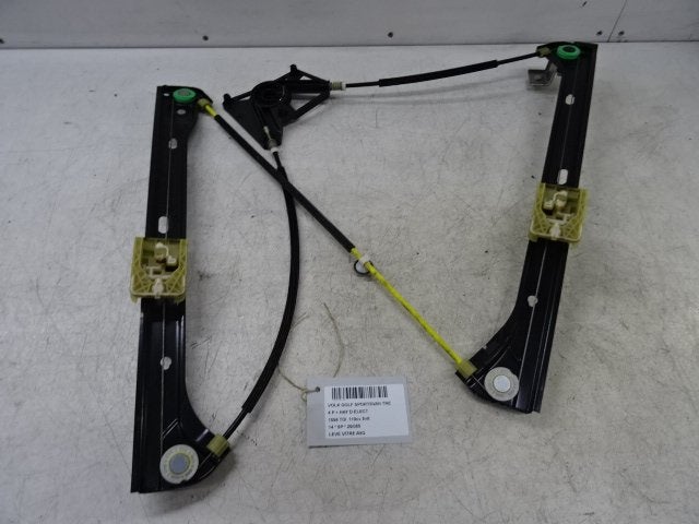RAAMMECHANIEK LINKS VOOR Golf Sportsvan (AUVS) (510837461F), Gebruikt, Volkswagen