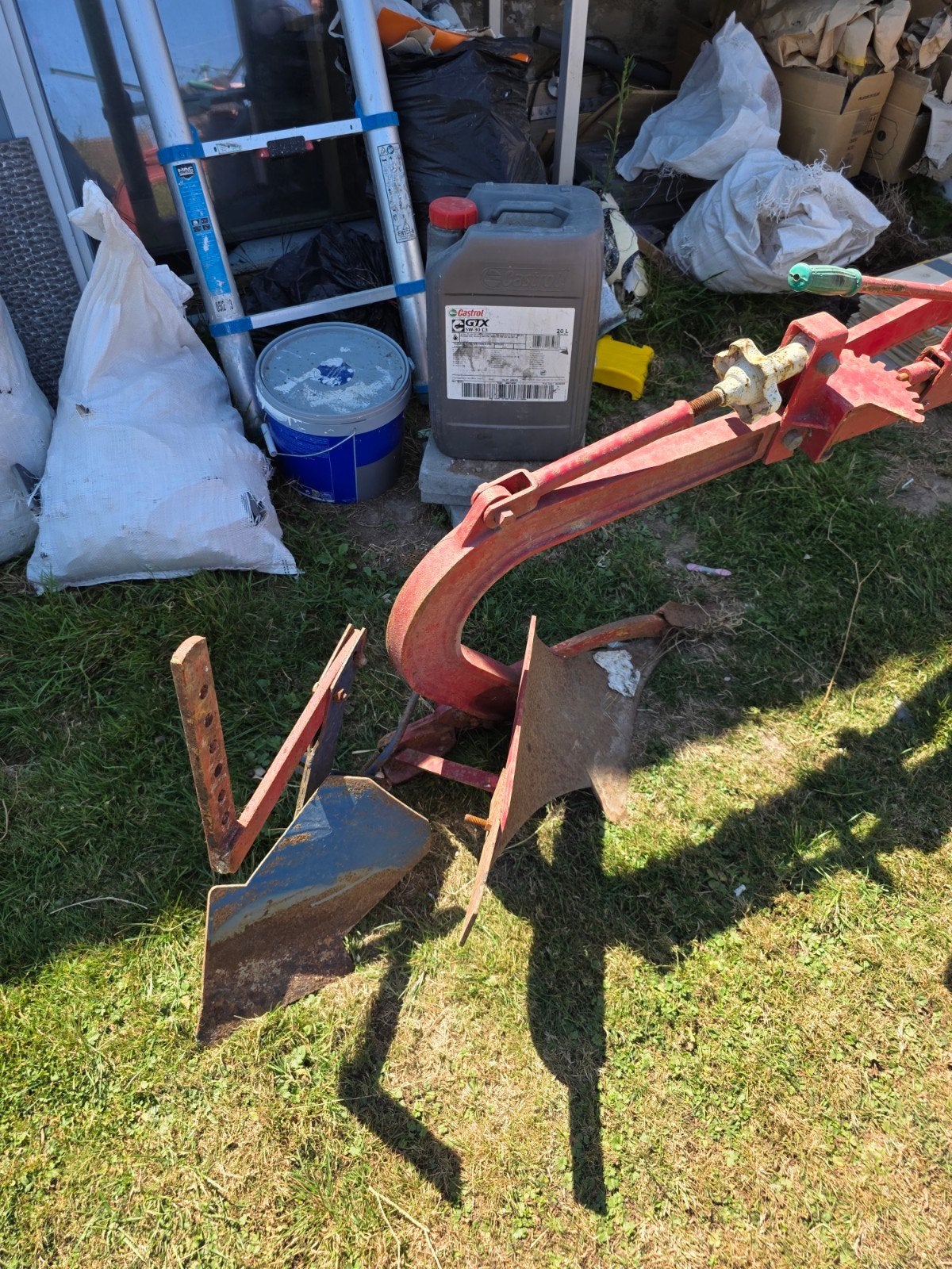 tracteur hynomoto, Enlèvement