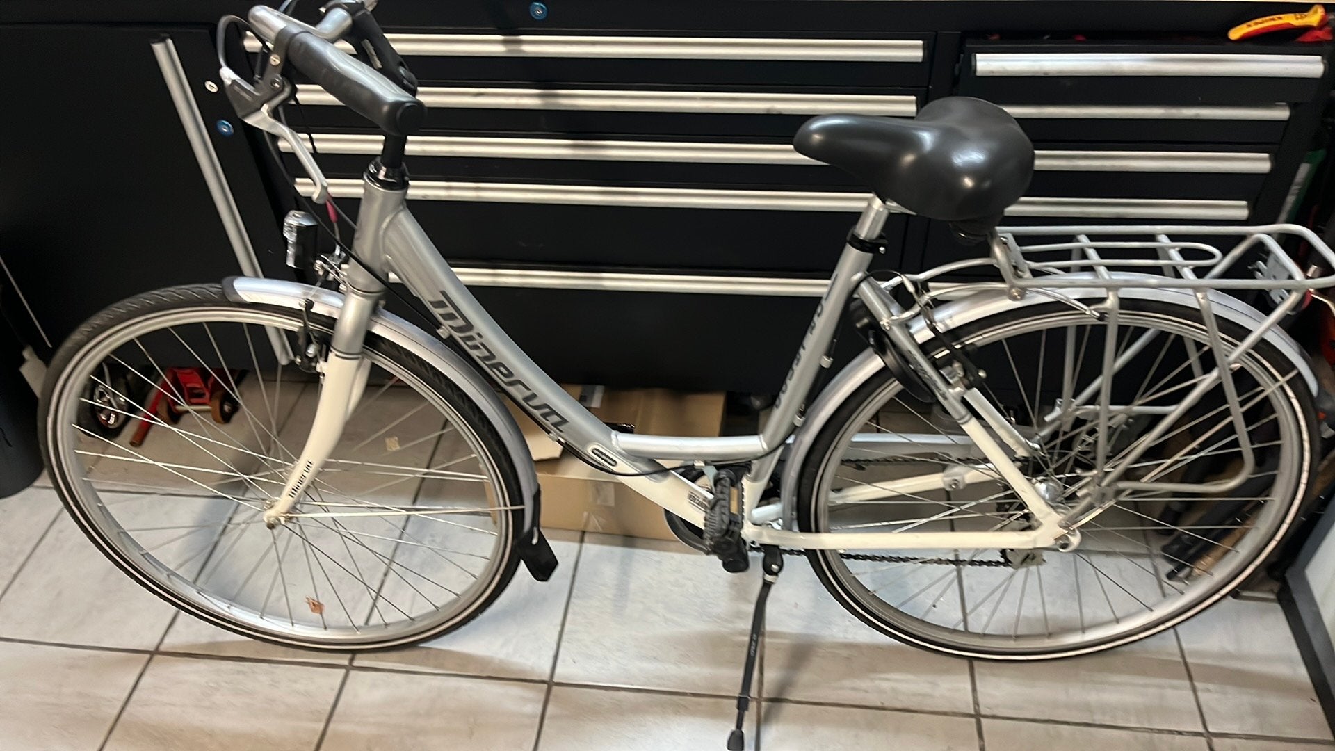 Fiets minerva orlando, Fietsen en Brommers, Fietsen | Dames | Damesfietsen, Ophalen, Zo goed als nieuw