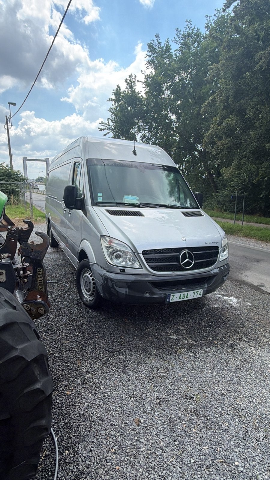 Mercedes Sprinter 318CDI 3.0V6 Climatisée 2008 maxi, Autos, Achat, Entreprise, Boîte manuelle, Diesel