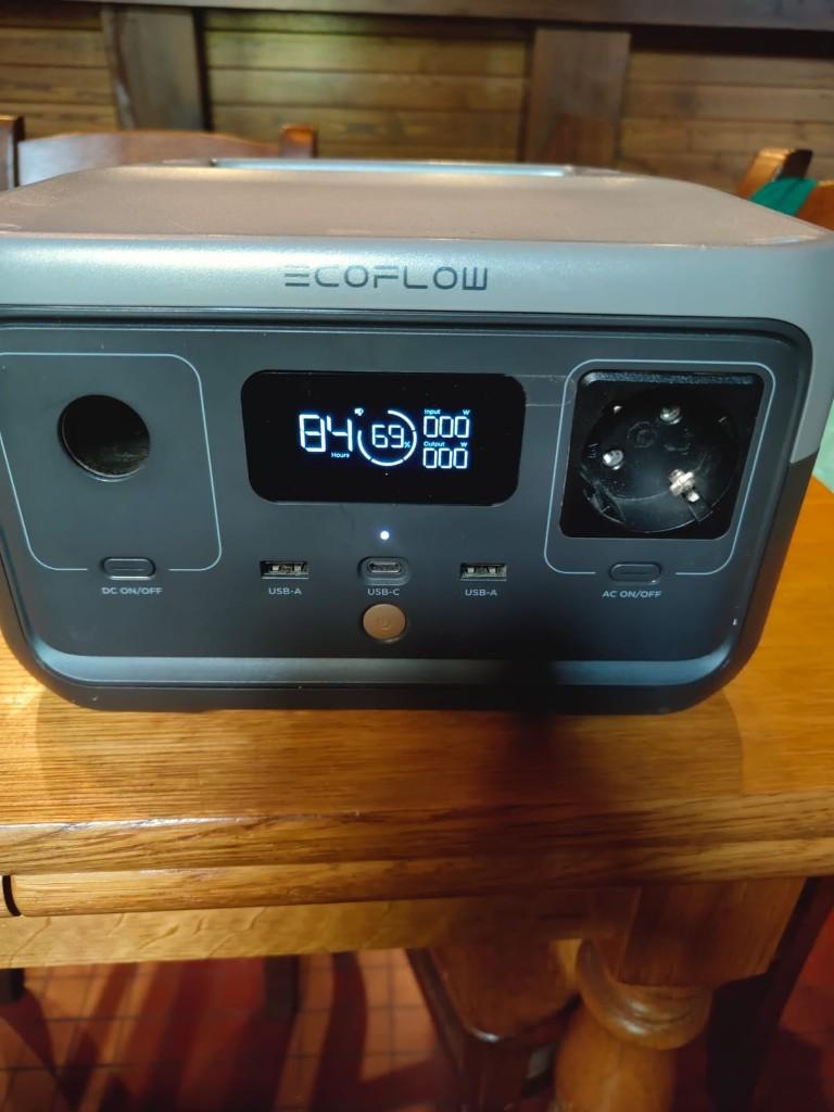 Ecoflow River 2 - Recharge sur secteur EN PANNE > Solaire OK, Caravans en Kamperen, Kampeeraccessoires, Ophalen, Gebruikt