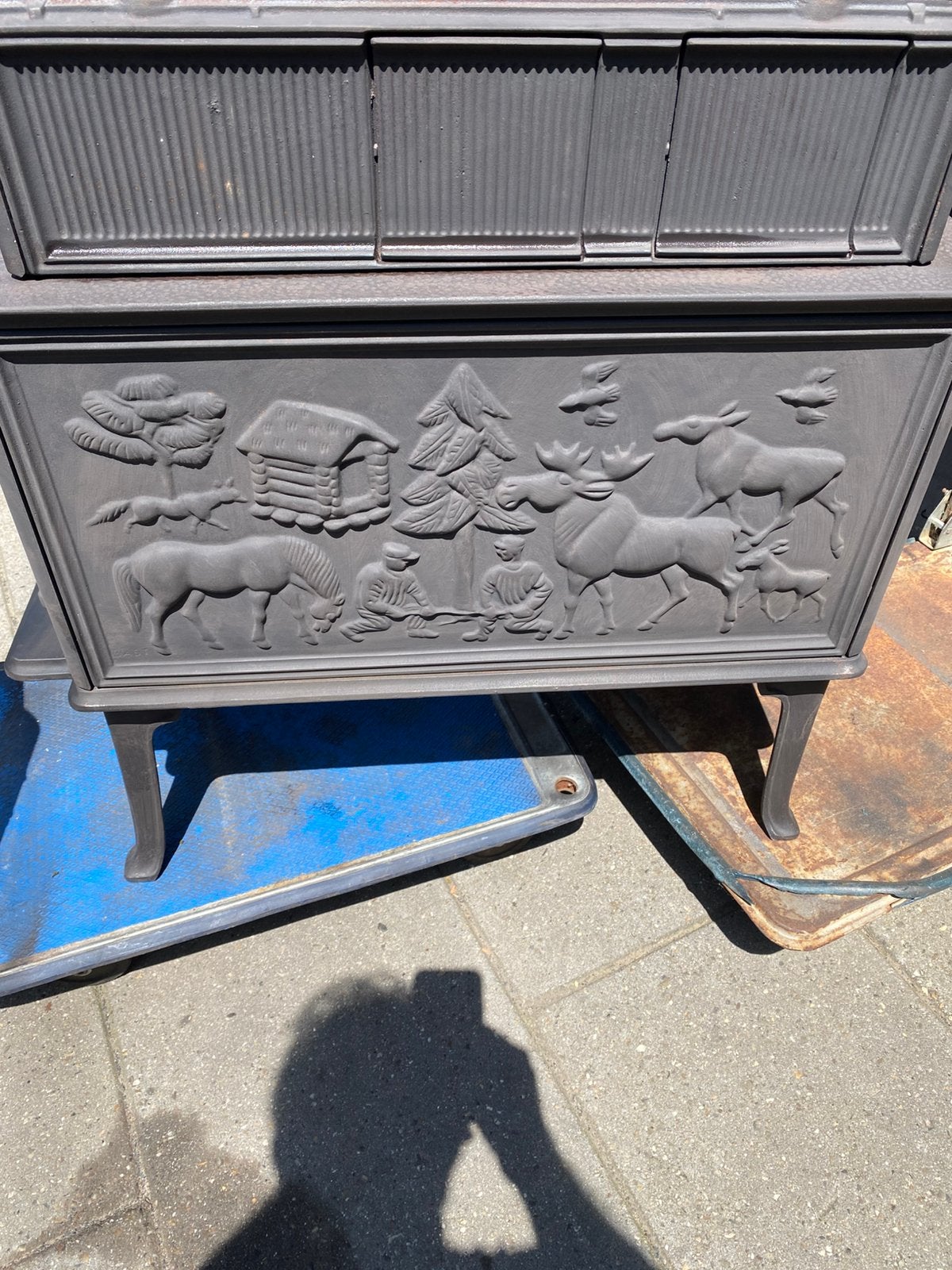 Jotul f118 n houtkachel, Ophalen, Zo goed als nieuw, Hout, Houtkachel