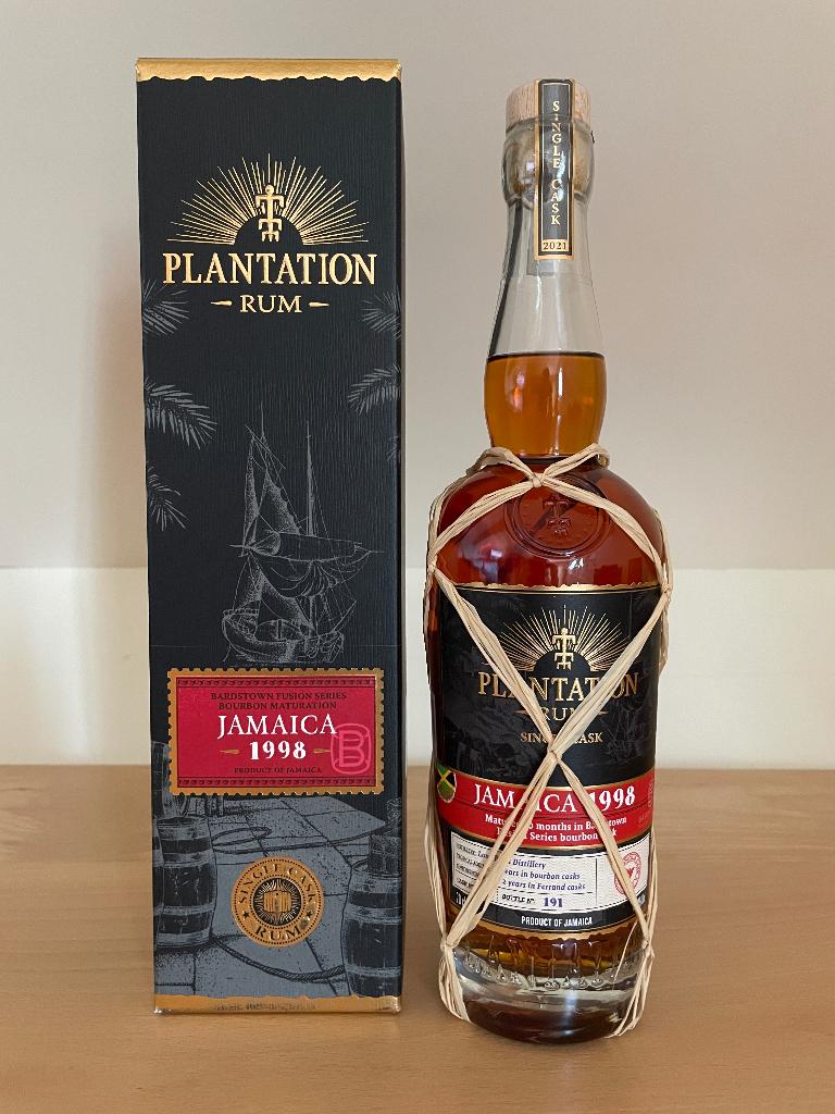 Plantation Rum Jamaica 1998 Bardstown Single Cask 2021, Collections, Vins, Neuf, France, Envoi