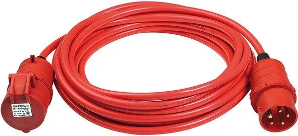 Verlengkabel CEE 16A 25 meter 5G1,5 IP44 AT-N07V3V3-, Verzenden