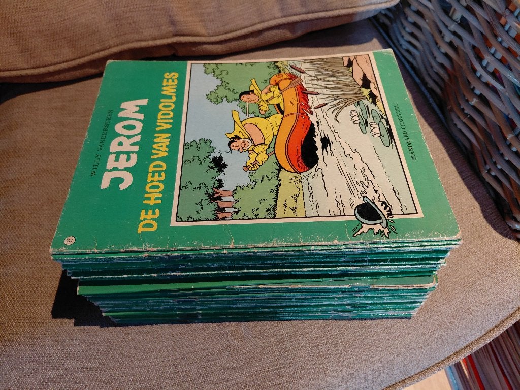 jerom, Boeken, Meerdere stripboeken, Ophalen of Verzenden, Gelezen
