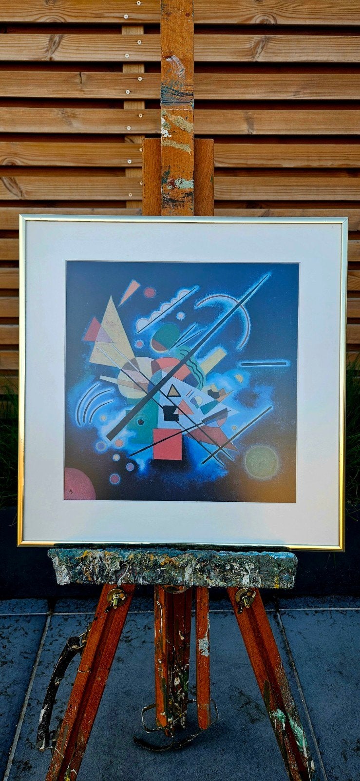 Kandinsky reproductie, Antiek en Kunst, Ophalen
